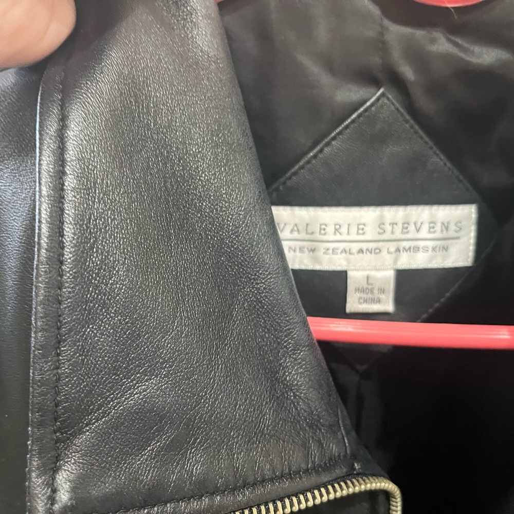 Leather jacket